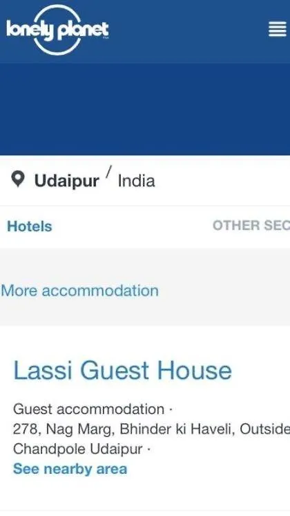 Lassi Guest House Udaipur